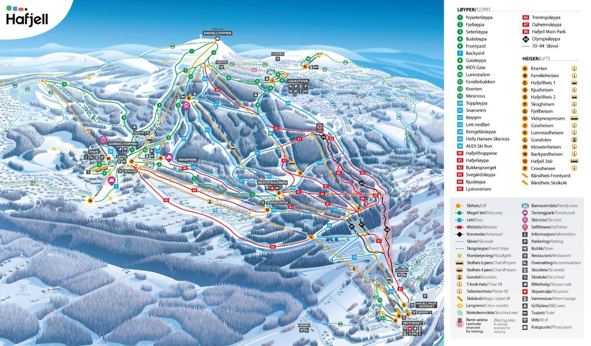 Ski And Bike-In And Out Hafjell Exterior photo